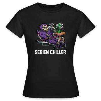 Lustiger Shisha Spruch Wasserpfeife - Frauen T-Shirt - Schwarz - Vorne - AI Model Female 172 dark (172cm)