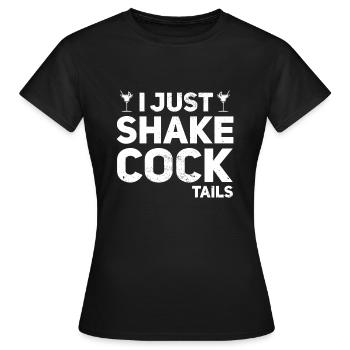 Lustiger Barkeeper Barkeeper - Frauen T-Shirt - Schwarz - Vorne - AI Model Female 172 dark (172cm)