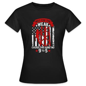 Stylo - T-shirt Femme - noir - Devant - AI Model Female 172 dark (172cm)