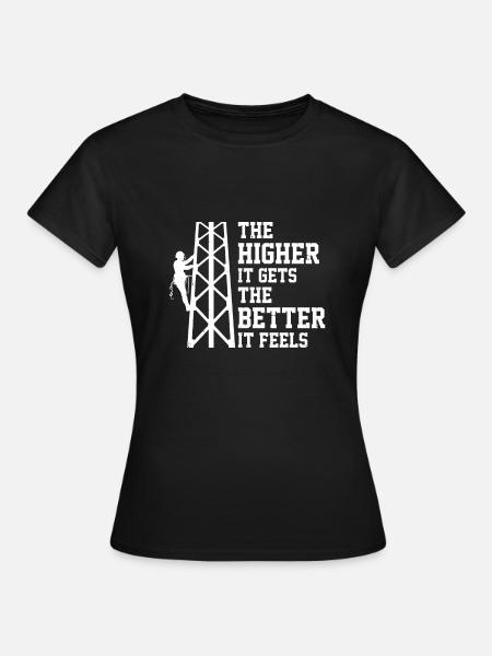 Fountain pen - Frauen T-Shirt - Schwarz
