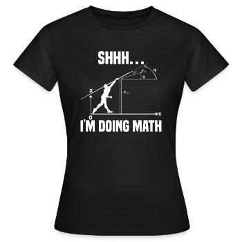 Javelin Throw Javelin Throw - Women's T-Shirt - black - Front - AI Model Female 172 dark (172cm)