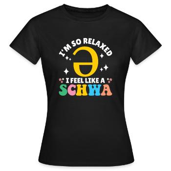 Professeur de grammaire anglaise - T-shirt Femme - noir - Devant - AI Model Female 172 dark (172cm)