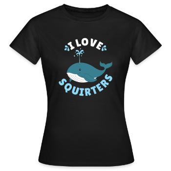 Marine biologist - Frauen T-Shirt - Schwarz - Vorne - AI Model Female 172 dark (172cm)