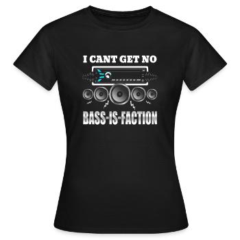 Car audio - Frauen T-Shirt - Schwarz - Vorne - AI Model Female 172 dark (172cm)
