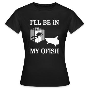 Marine biologist - Frauen T-Shirt - Schwarz - Vorne - AI Model Female 172 dark (172cm)