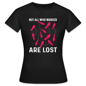 Danse de salon - T-shirt Femme - noir - Devant - AI Model Female 172 dark (172cm)