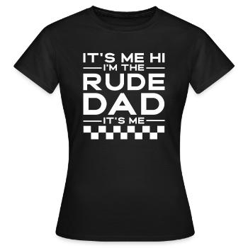 Ska dad musique ska - T-shirt Femme - noir - Devant - AI Model Female 172 dark (172cm)