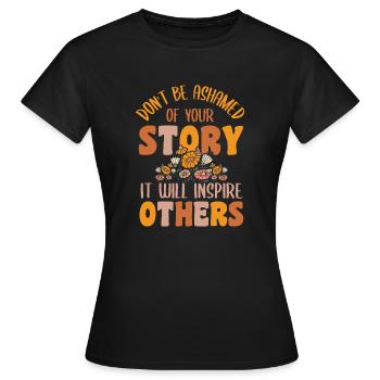 Social worker - Frauen T-Shirt - Schwarz - Vorne - AI Model Female 172 dark (172cm)