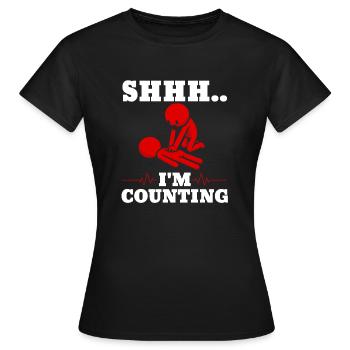 CPR Instructor - Frauen T-Shirt - Schwarz - Vorne - AI Model Female 172 dark (172cm)