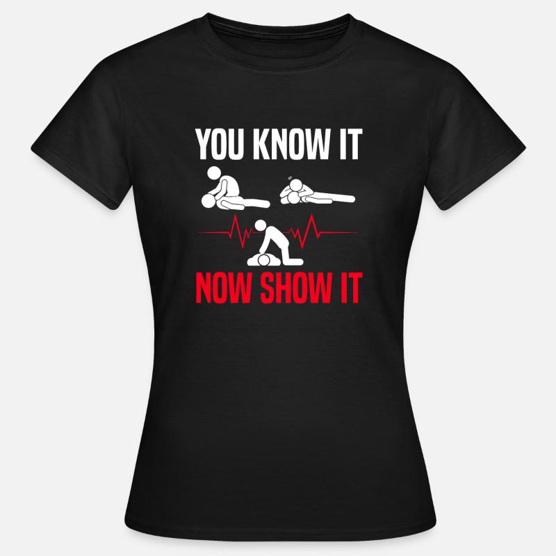 CPR Instructor - Women's T-Shirt - black