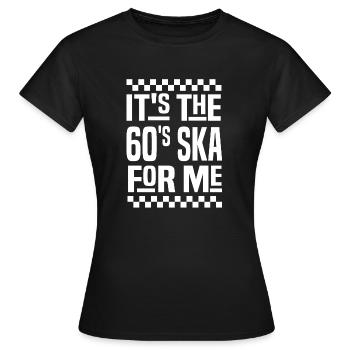 Ska dad ska music - Frauen T-Shirt - Schwarz - Vorne - AI Model Female 172 dark (172cm)