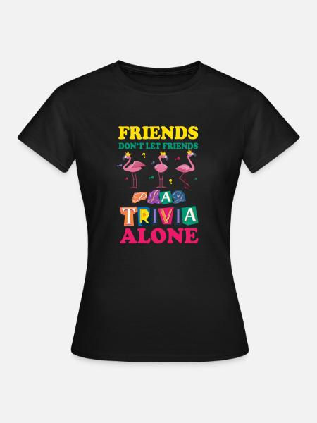 Trivia Night Host - Frauen T-Shirt - Schwarz