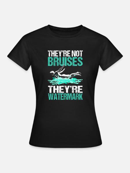 Bellyflop Belly Flop - Frauen T-Shirt - Schwarz