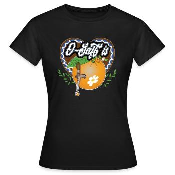 O Saft is! Geschenk - Frauen T-Shirt - Schwarz - Vorne - AI Model Female 172 dark (172cm)