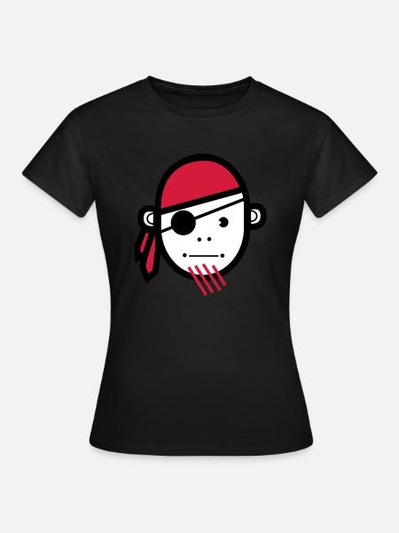 Pirate | Pirates | Pirates | Freibeuter | sailor - Women's T-Shirt - black