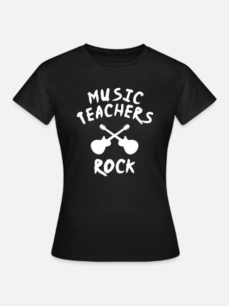 Musiklehrer - Frauen T-Shirt - Schwarz