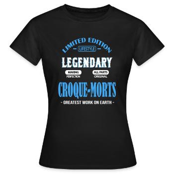 BEST-SELLING 🌟🌟 UNDERTAKER - Women's T-Shirt - black - Front - AI Model Female 172 dark (172cm)