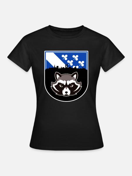 Kassel in a Nutshell - Frauen T-Shirt - Schwarz