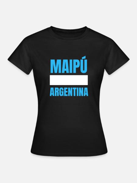 Maipu Argentinia Maipu Argentinien - Frauen T-Shirt - Schwarz