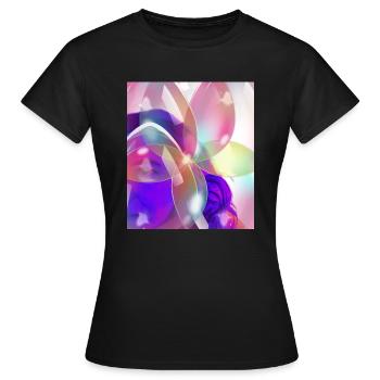 Darum - Frauen T-Shirt - Schwarz - Vorne - AI Model Female 172 dark (172cm)
