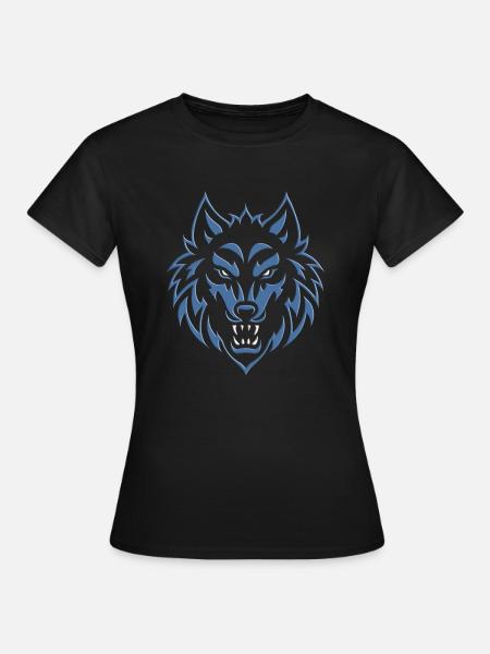 Wolf 2024 03 - Frauen T-Shirt - Schwarz