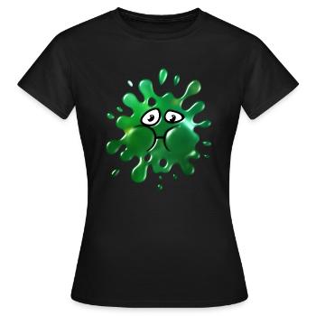 Kranker Schleim - Frauen T-Shirt - Schwarz - Vorne - AI Model Female 172 dark (172cm)