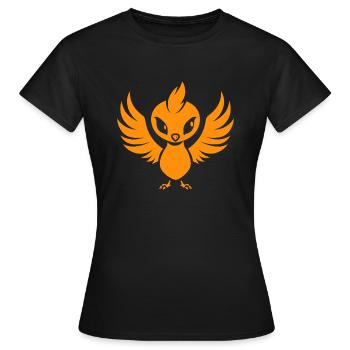 Phoenix - Women's T-Shirt - black - Front - AI Model Female 172 dark (172cm)