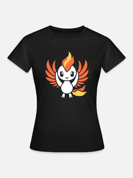 Phönix - Frauen T-Shirt - Schwarz