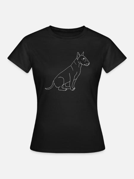 Bullterrier - Frauen T-Shirt - Schwarz