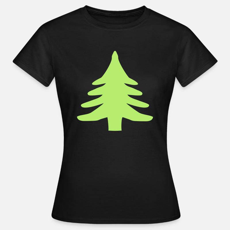 Christmas tree - Women's T-Shirt - black