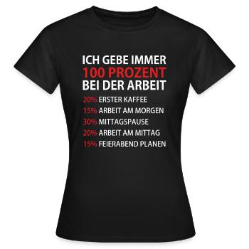 Work colleague colleague funny gift - Women's T-Shirt - black - Front - AI Model Female 172 dark (172cm)