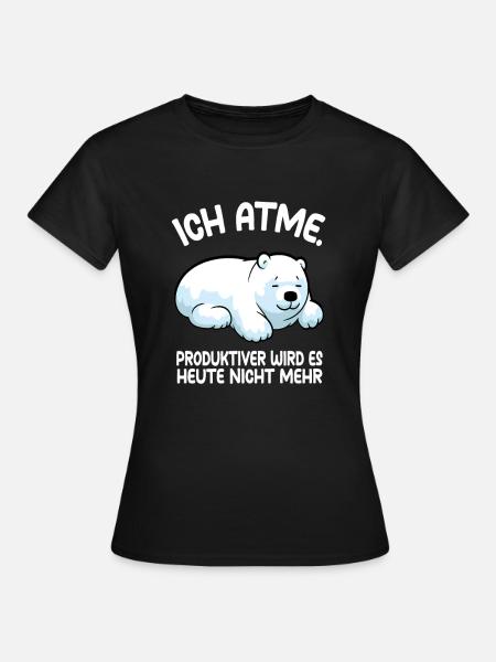 Polar Bär - Frauen T-Shirt - Schwarz