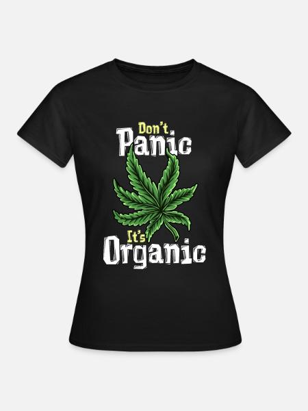 Cannabis - Frauen T-Shirt - Schwarz