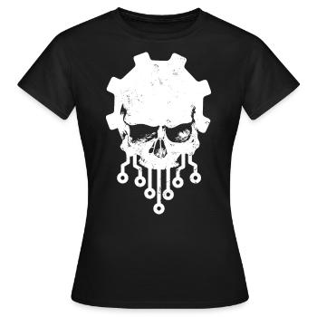 Computer Science Computers - Women's T-Shirt - black - Front - AI Model Female 172 dark (172cm)