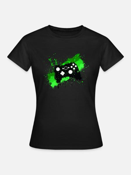 Box Graffiti Gamer - Women's T-Shirt - black