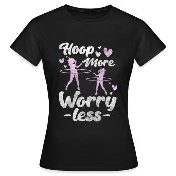 Mature Hula Fun Entraînement à la Maison - T-shirt Femme - noir - Devant - AI Model Female 172 dark (172cm)