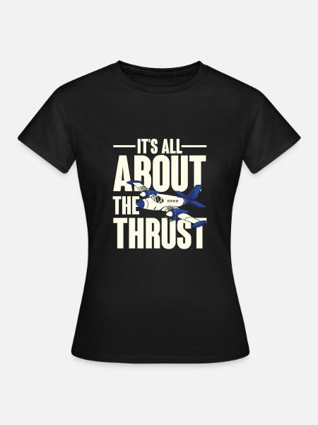 Alles über Schub - Frauen T-Shirt - Schwarz