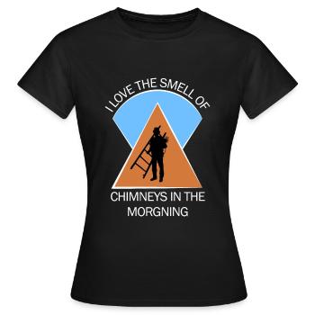 Chimney Sweep Chimney Sweep - Women's T-Shirt - black - Front - AI Model Female 172 dark (172cm)