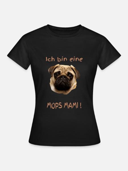 Carlin momie - T-shirt Femme - noir