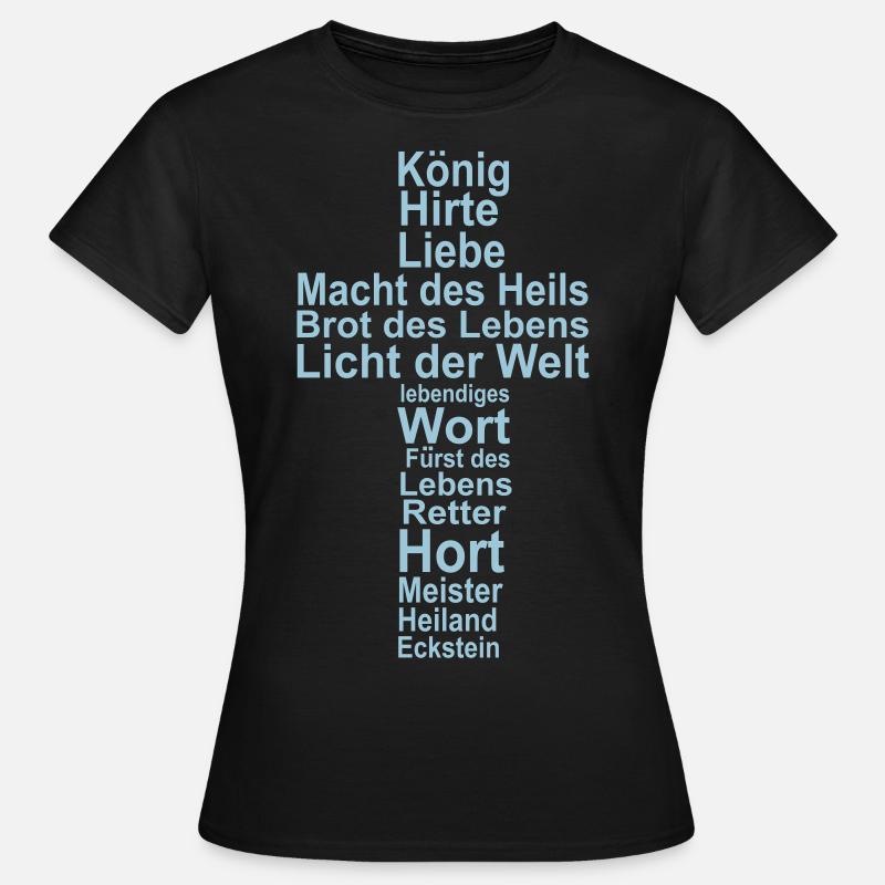 Jesus, the highest name - Women's T-Shirt - black