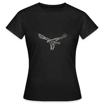 Aigle - T-shirt Femme - noir - Devant - AI Model Female 172 dark (172cm)