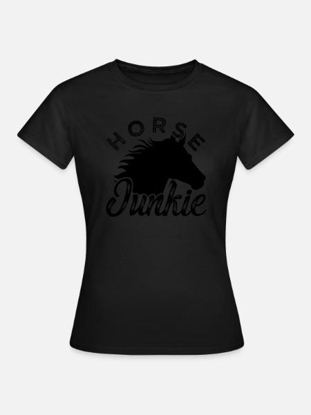 Horse Junkie - Frauen T-Shirt -