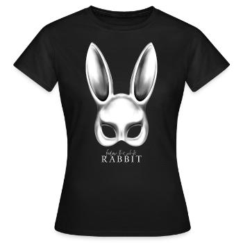 Gothic Rabbit - Women's T-Shirt - black - Front - AI Model Female 172 dark (172cm)