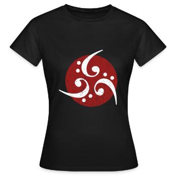 Bassschlüssel Vintage Musik Geschenk - Frauen T-Shirt - Schwarz - Vorne - AI Model Female 172 dark (172cm)