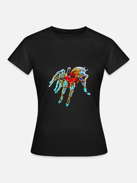 Vogelspinne - Frauen T-Shirt - Schwarz