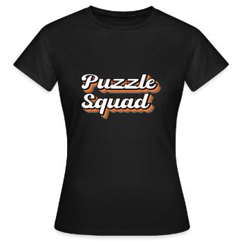 Lustiges Hobby-Puzzle Puzzle von Puzzle - Frauen T-Shirt - Schwarz - Vorne - AI Model Female 172 dark (172cm)