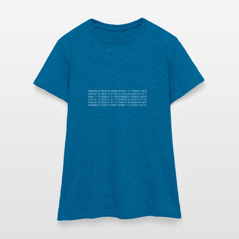 Somebody speaks my language in binary code Women's T-Shirt