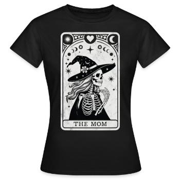 Tarot-Mama - Frauen T-Shirt - Schwarz - Vorne - AI Model Female 172 dark (172cm)