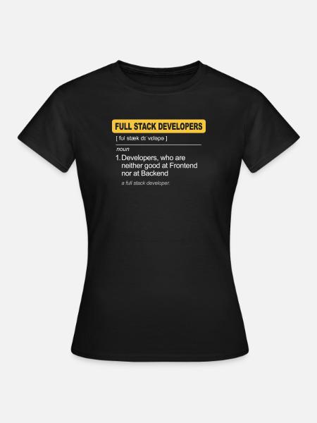 Programmeur Humour Coding Blagues Développeur - T-shirt Femme - noir