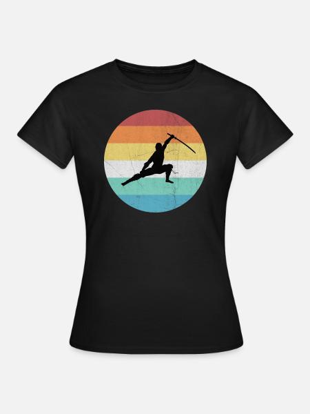 Ninja - Frauen T-Shirt - Schwarz